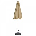 Blue Wave Mirage 9-ft Octagonal Market Umbrella w/ Auto-Tilt in Beige Sunbrella Acrylic  (NU5422B