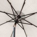 Blue Wave Mirage 9-ft Octagonal Market Umbrella w/ Auto-Tilt - Champagne Olefin  (NU5422CH)