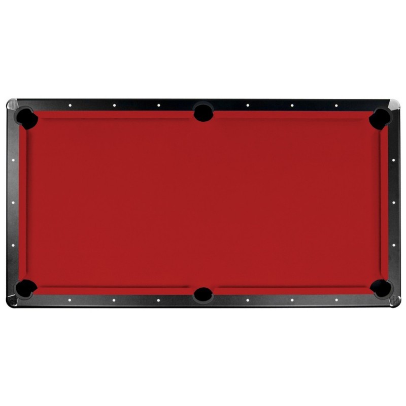 Championship Saturn II Billiards Cloth Pool Table Felt - 7 Ft. - Red (BG253RD)