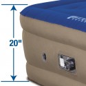 AirBedz Fullsize 8' Long Bed (95"x63.5"x12") With Built-in Rechargeable Battery Air Pump (PPI-101)