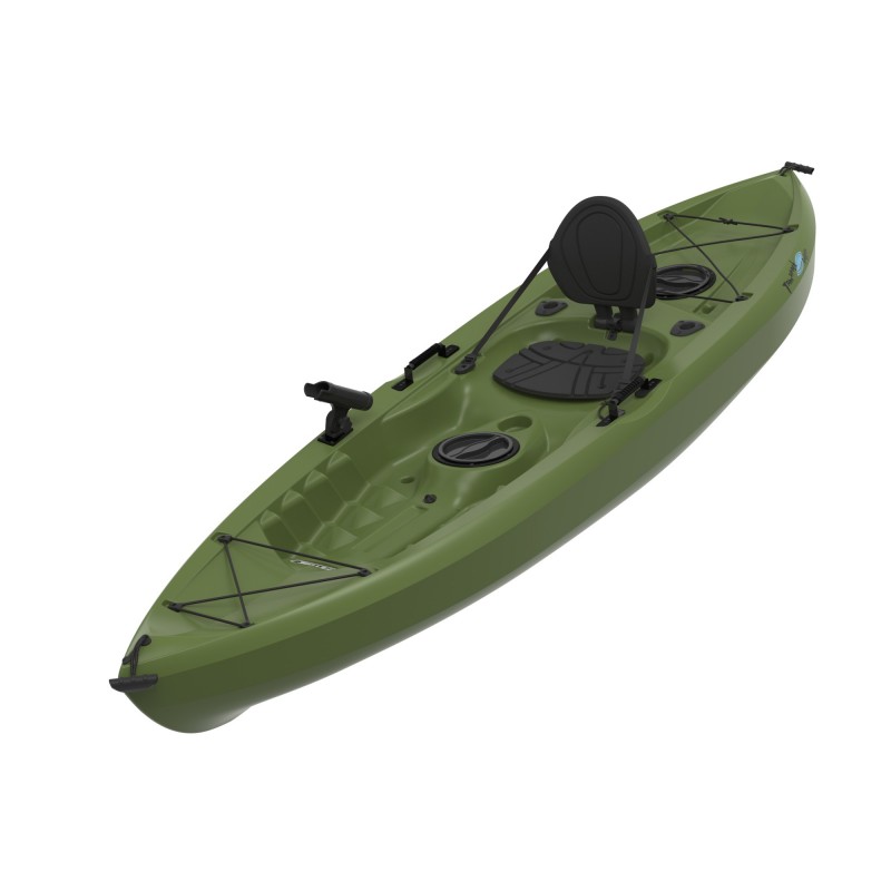 Lifetime Tamarack Olive Muskie Angler 10-foot Sit On Top Fishing Kayak (90539)