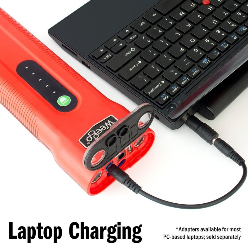 Weego Car Jump Starter Charger w/ USB Charger & Flashlight (N66)