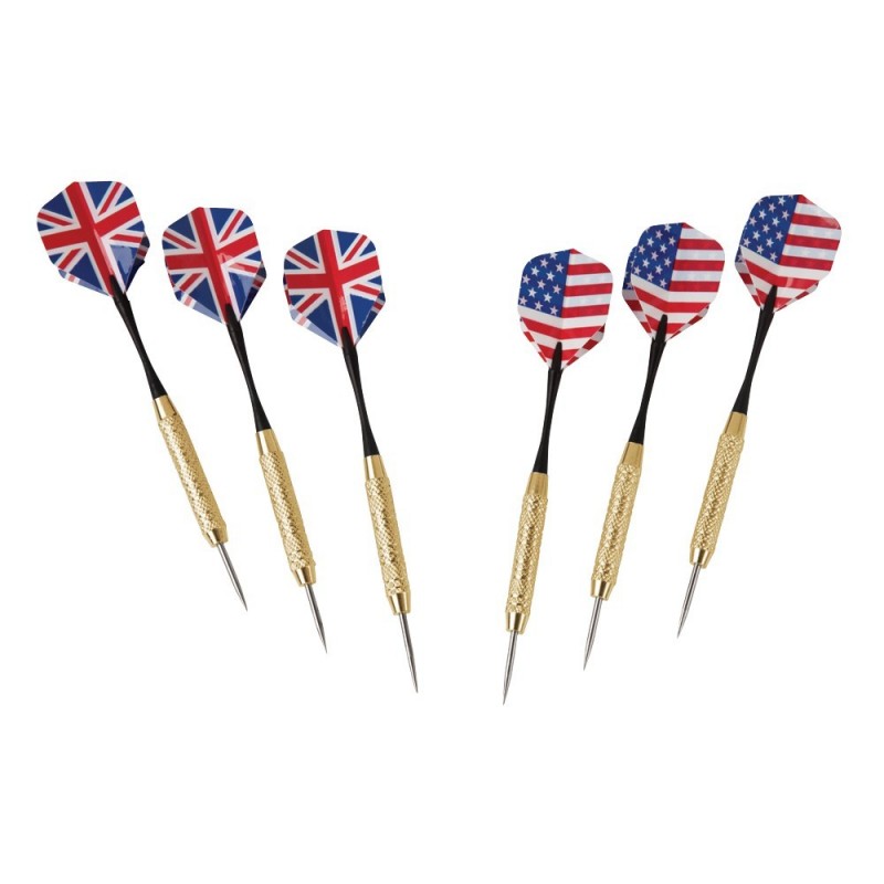 Hathaway Centerpoint Bristle Dartboard and Solid Wood Cabinet (BG1041CH)