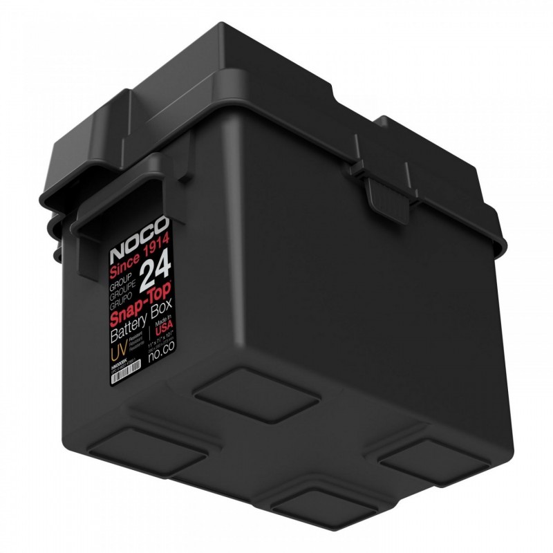 NOCO Company 24 Snap-Top Battery Box (HM300BK)