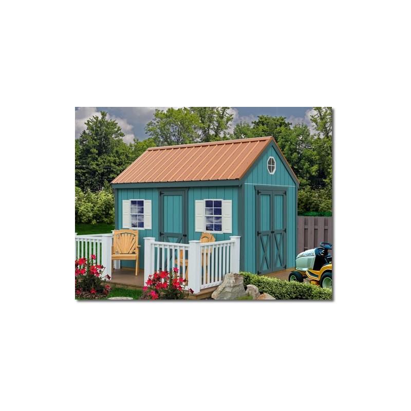 Best Barns Regency 8x12 Wood Storage Shed Kit (Regency_812)