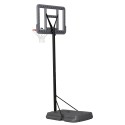 Lifetime 44in. Pro Court Shatterproof Fusion Portable Basketball Hoop - Silver (90690)