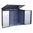 Arrow 6x3 Versa-Shed Locking Horizontal Storage Shelter - Onyx (EVRS53)