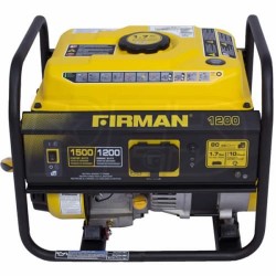 Firman Gas Powered 1200/1500 Watt Extended Run Time Portable Generator (P01201)