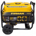 Firman Power Equipment Gas Powered 3550/4450 Performance Series Portable Generator with Wheel Kit and Cover (P03501)