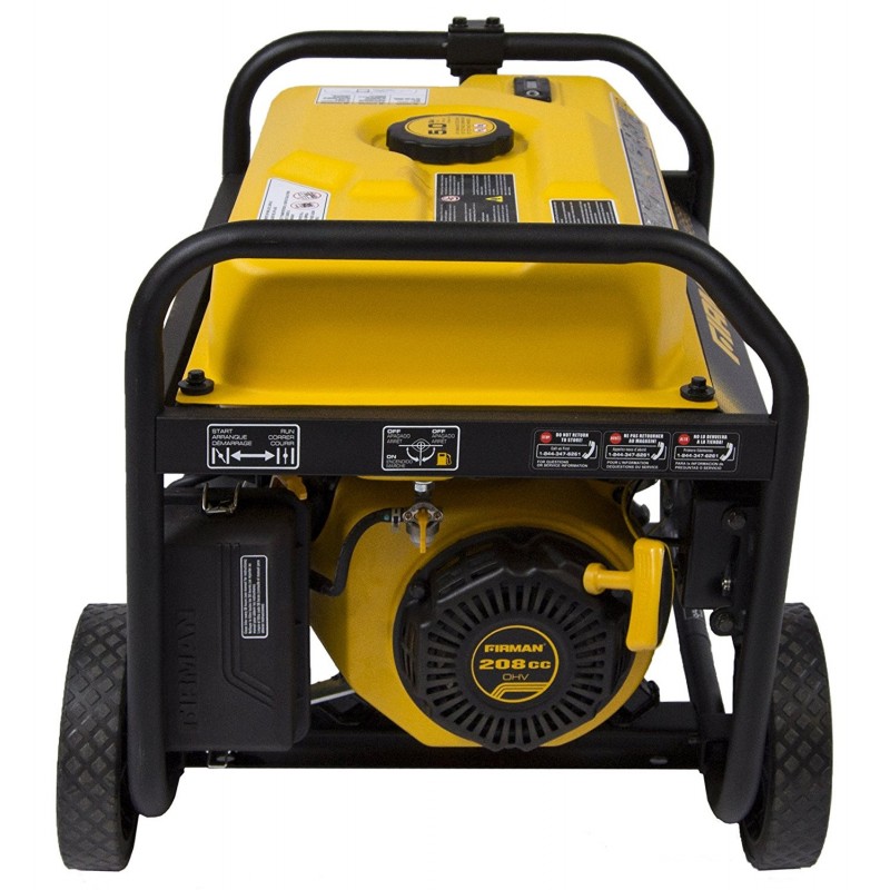 Firman Power Equipment Gas Powered 3650/4550 Watt Extended Run Time Portable Generator (P03602)