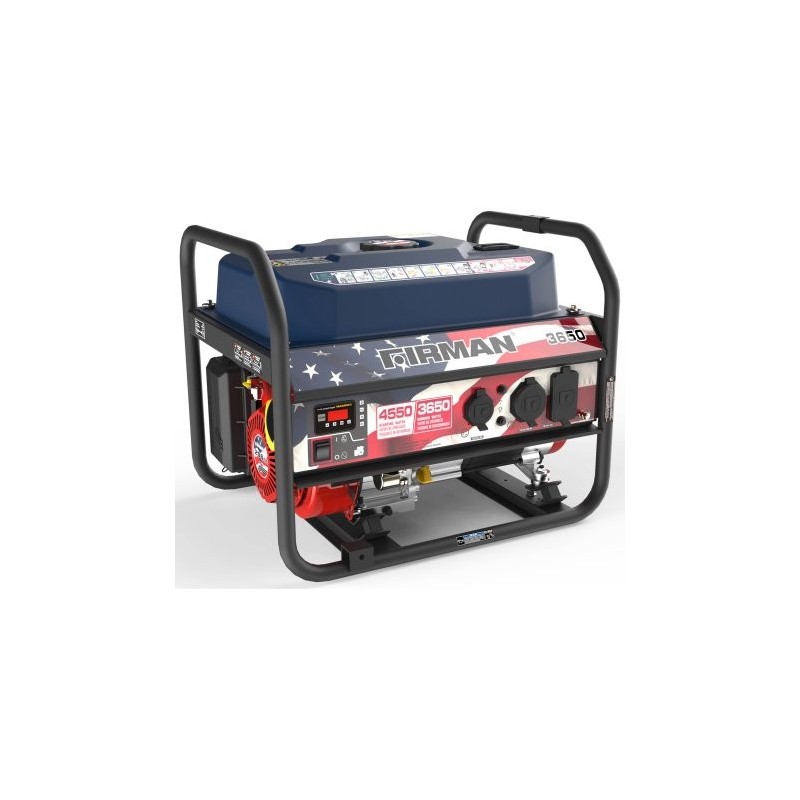 Firman Power Equipment Gas Powered 3650/4550 Watt Extended Run Time Portable Generator (P03611)