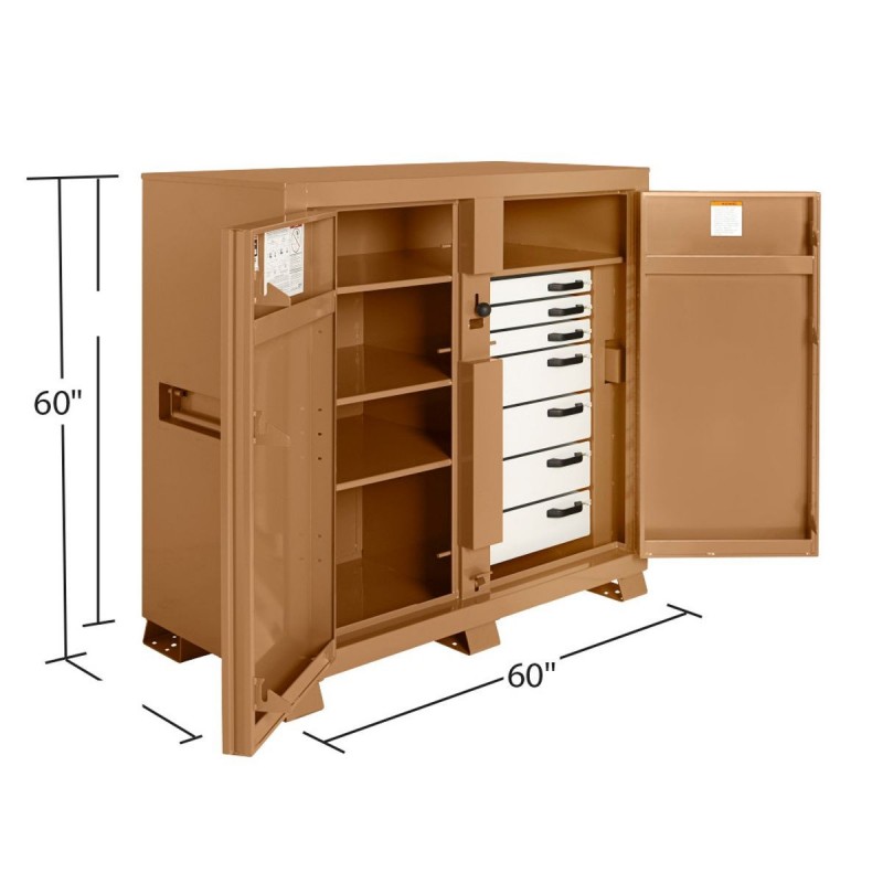 Knaack JobMaster Cabinet, 54.9 cu ft - Tan (112-KL)