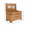 Knaack JobMaster Chest, 25.25 cu ft - Tan (4830-KL)