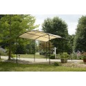 Shelter Logic 10x18 Monarc Round Top Canopy - Sandstone (25867)