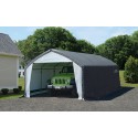 Shelter Logic 12x20x9 Accela Frame HD Shelter Canopy Kit - Gray/White (70922)