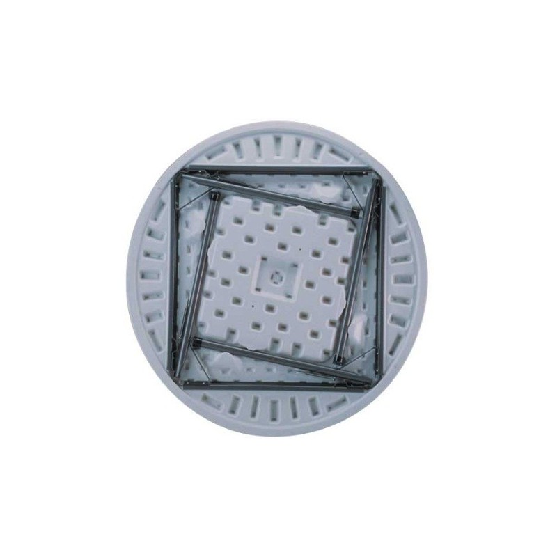 Lifetime 46 in. Commercial Round Plastic Folding Table (White) 22960