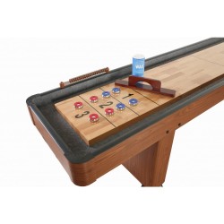 Challenger 9 Ft. Shuffleboard – Walnut Finish (NG1205)