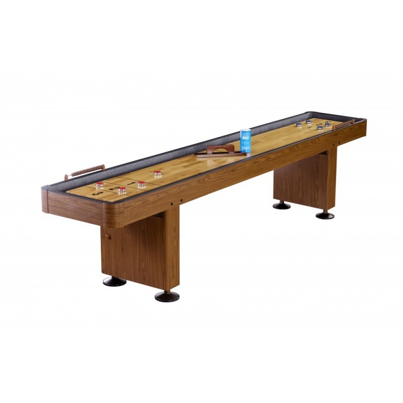 Challenger 12 Ft. Shuffleboard – Walnut Finish (NG1212)