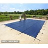 Blue Wave Arctic Armor 16x32 20-Year Super Mesh In-Ground Pool Safety Cover w/ Right Step - Blue (WS716BU) Blue Wave Arctic Armor 16x32 20-Year Super Mesh In-Ground Pool Safety Cover w/ Right Step - Blue (WS716BU)