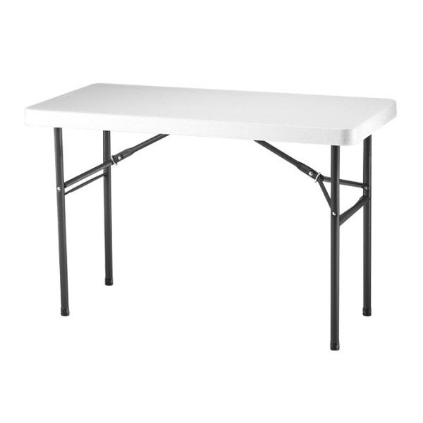 Lifetime 4 Ft Commercial Plastic Folding Utility Table White 22950 Lifetime 4 Ft Commercial Plastic Folding Utility Table White 22950