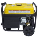 Firman Power Equipment Gas Powered 3650/4550 Watt Extended Run Time Portable Remote Start Generator with Wheel kit (P03603)