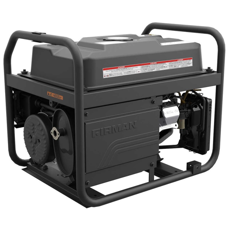 Firman Power Equipment Gas Powered 3650/4550 Watt Extended Run Time Portable Generator (P03609)