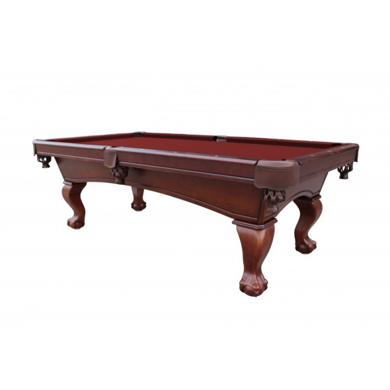 Championship Saturn II Billiards Cloth Pool Table Felt - 7 Ft. - Burgundy (NG253BR)