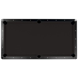 Championship Saturn II Billiards Cloth Pool Table Felt - 7 Ft. - Black (NG253BK)