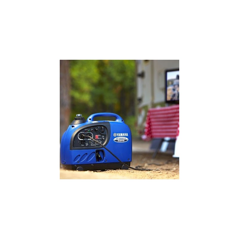 Yamaha 1000 Watt 120V 8.3 AMP Portable Inverter Generator with Noise Block Technology (EF1000iS)