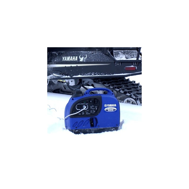 Yamaha 1000 Watt 120V 8.3 AMP Portable Inverter Generator with Noise Block Technology (EF1000iS)