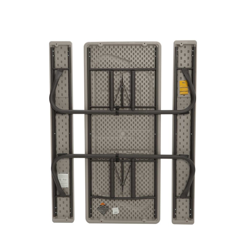 Lifetime 10 Pack - 6 ft. Plastic Folding Picnic Table (82119)