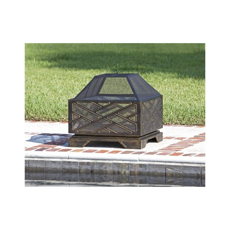 Fire Sense Catalano Square Fire Pit (62239)