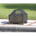 Fire Sense Catalano Square Fire Pit (62239)