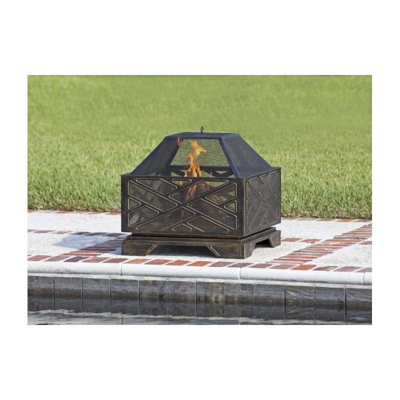 Fire Sense Catalano Square Fire Pit (62239)