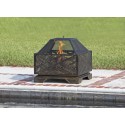 Fire Sense Catalano Square Fire Pit (62239)