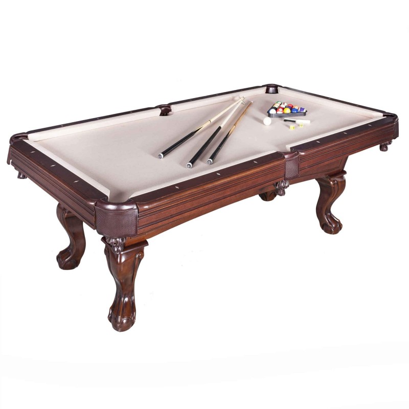 Augusta 8-ft Non-Slate Pool Table - Walnut Finish (NG2670) Augusta 8-ft Non-Slate Pool Table - Walnut Finish (NG2670)