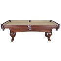 Hathaway Augusta 8-ft Non-Slate Pool Table - Walnut Finish (BG2670) Hathaway Augusta 8-ft Non-Slate Pool Table - Walnut Finish (BG2670)