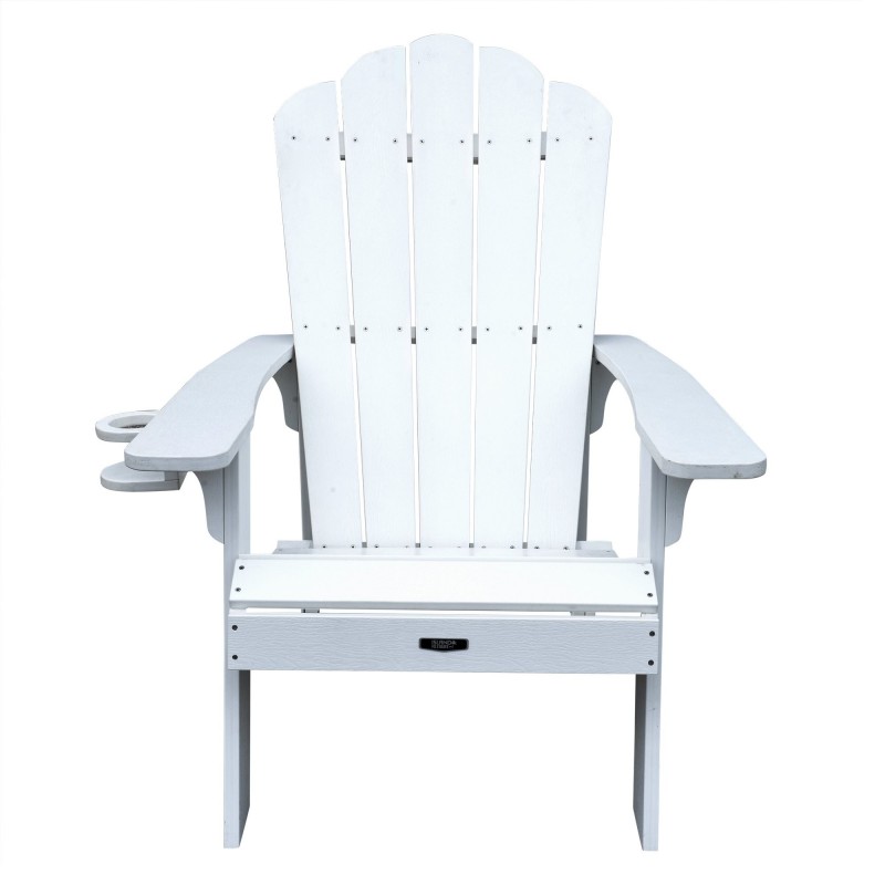 Blue Wave Island Retreat Adirondack Chair - White (NU3222)