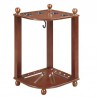 Hathaway Regent Corner Floor Cue Rack - Mahogany (BG2569M) Hathaway Regent Corner Floor Cue Rack - Mahogany (BG2569M)