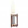 Hathaway Regent Corner Floor Cue Rack - Mahogany (BG2569M) Hathaway Regent Corner Floor Cue Rack - Mahogany (BG2569M)