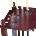 Hathaway Regent Corner Floor Cue Rack - Walnut (BG2569W) Hathaway Regent Corner Floor Cue Rack - Walnut (BG2569W)