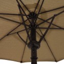 Blue Wave Cabo Auto-Open 9-ft Octagonal Market Umbrella - Terra Cotta / Olefin (NU5419TC)