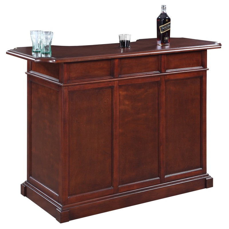 Blue Wave Ridgeline 5-ft Home Bar Set w/ Storage (NG2728)