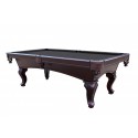 Monterey 8' Slate Pool Table With Black Felt (NG2585BK)