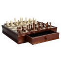 Blue Wave Prodigy Wood Chess & Checkers Set (NG2110)