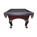 Monterey 8' Slate Pool Table With Black Felt (NG2585BK)