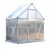 Palram 6x4 Mythos Greenhouse Kit - Silver (HG5005) Palram 6x4 Mythos Greenhouse Kit - Silver (HG5005)