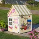 Little Cottage Company Sweetbriar 4x4 Playhouse Kit with Floor (4x4SBWPNK)