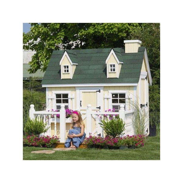 Little Cottage Company Cape Cod 4x6 Playhouse Kit 4xgccpwpnk