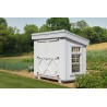 Little Cottage Co. Petite Greenhouse with Floor Kit (58 LCPG-PNK)